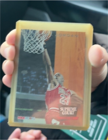 1993-94 NBA Hoops - Supreme Court #SC11 Michael Jordan — front