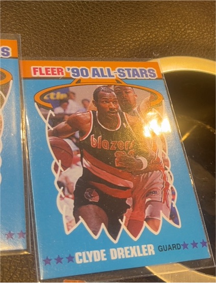 1990 Fleer All Stars #11 Clyde Drexler — front