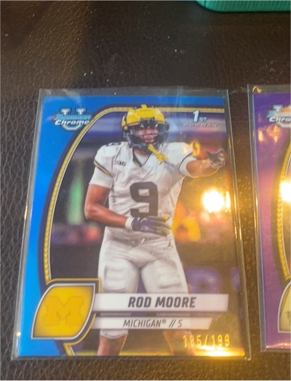 2024 Bowman University Chrome #31 Rod Moore — front