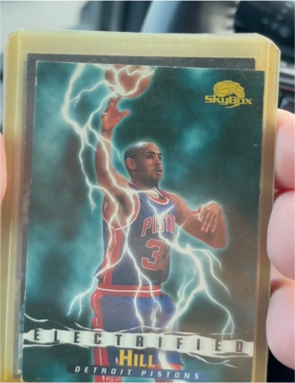 1995-96 Skybox Premium Electrified #283 Grant Hill — front