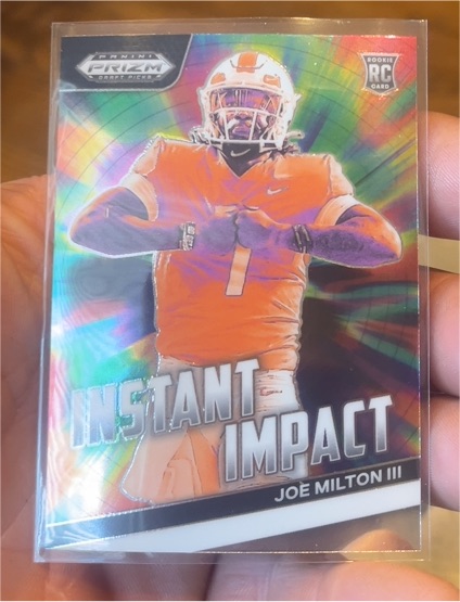 2024 Panini Prizm Draft Picks #II-JM Joe Milton III Instant Impact — front
