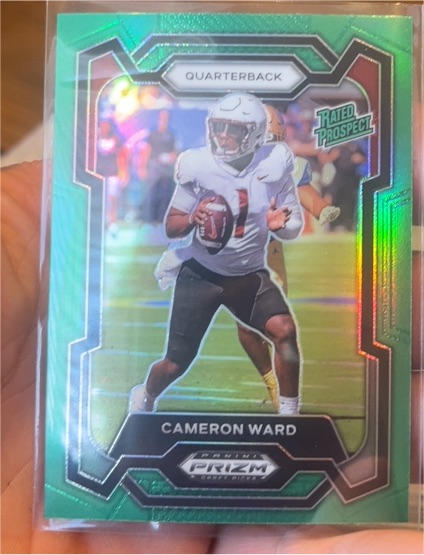 2024 Panini Prizm Draft Picks #199 Cameron Ward — front