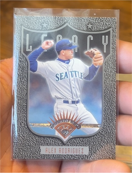 1997 Leaf Legacy #350 Alex Rodriguez — front