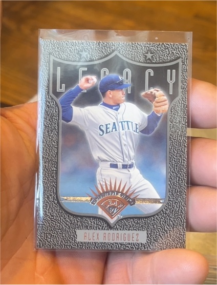 1997 Leaf Legacy #350 Alex Rodriguez — front