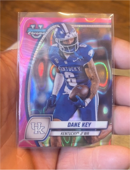 2024 Bowman University Chrome #50 Dane Key — front