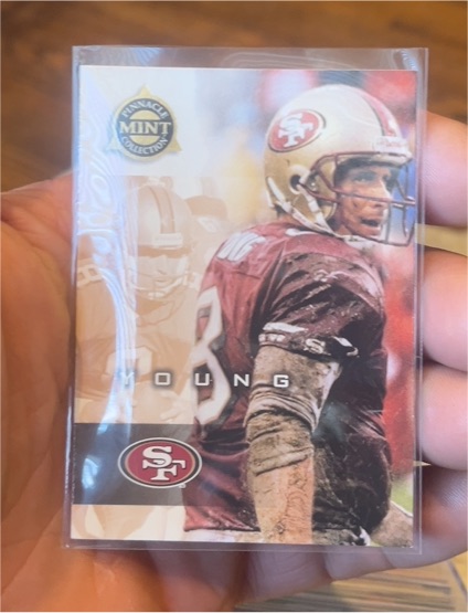 1998 Pinnacle Mint #71 Steve Young — front