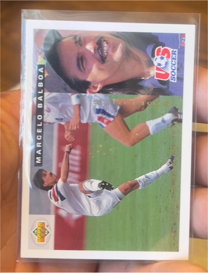 1993 Upper Deck World Cup Preview #158 Marcelo Balboa — front