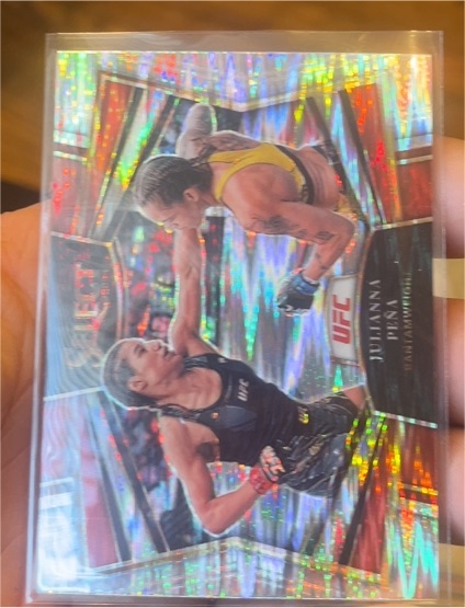 2023 Panini Select UFC Flash Insert Julianna Pena — front