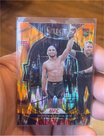 2023 Panini Select UFC #21 Muhammad Mokaev — front