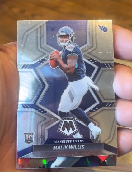 2022 Panini Mosaic #302 Malik Willis — front