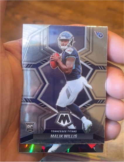 2022 Panini Mosaic #302 Malik Willis — front