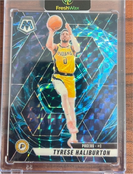 2024-25 Panini Mosaic #0 Tyrese Haliburton — front