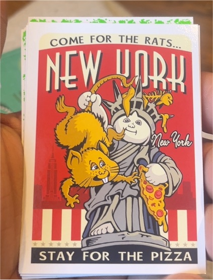 2021 Topps Garbage Pail Kids Go On Vacation Travel Stickers #1 New York — front