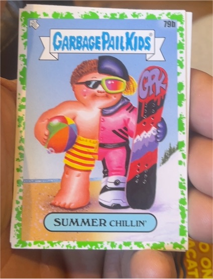 2021 Topps Garbage Pail Kids Go On Vacation #79b Summer Chillin' — front