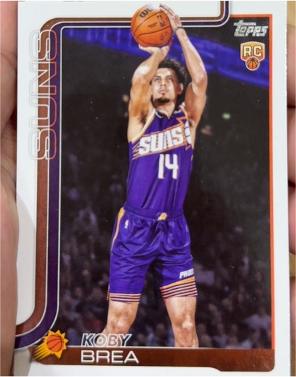 2025-26 Topps #242 Koby Brea — front
