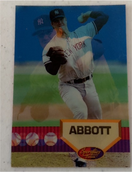 1994 Pinnacle Sportflics 2000 #138 Jim Abbott — front