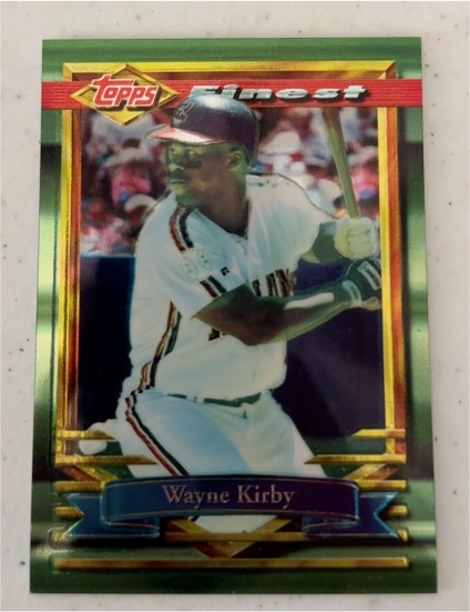 1994 Topps Finest #36 Wayne Kirby — front