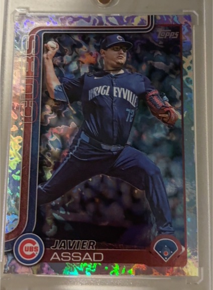 2025 Topps Series 2 #649 Javier Assad — front