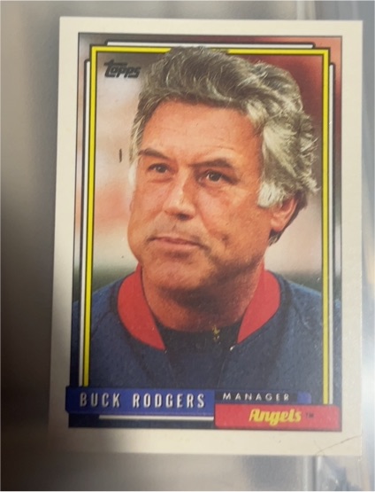1992 Topps #21 Buck Rodgers — front