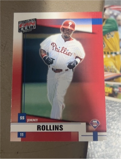 2002 Donruss Fan Club #176 Jimmy Rollins — front
