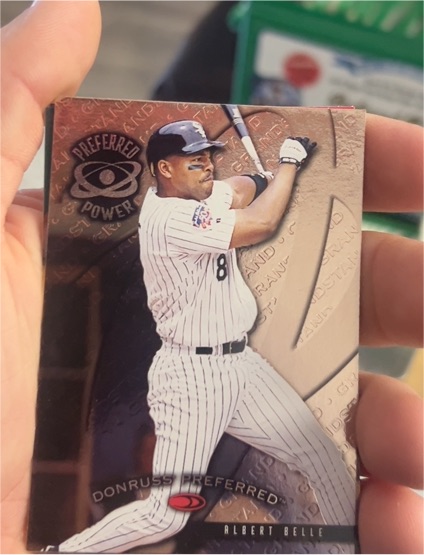 1998 Donruss Preferred Preferred Power #196 Albert Belle — front