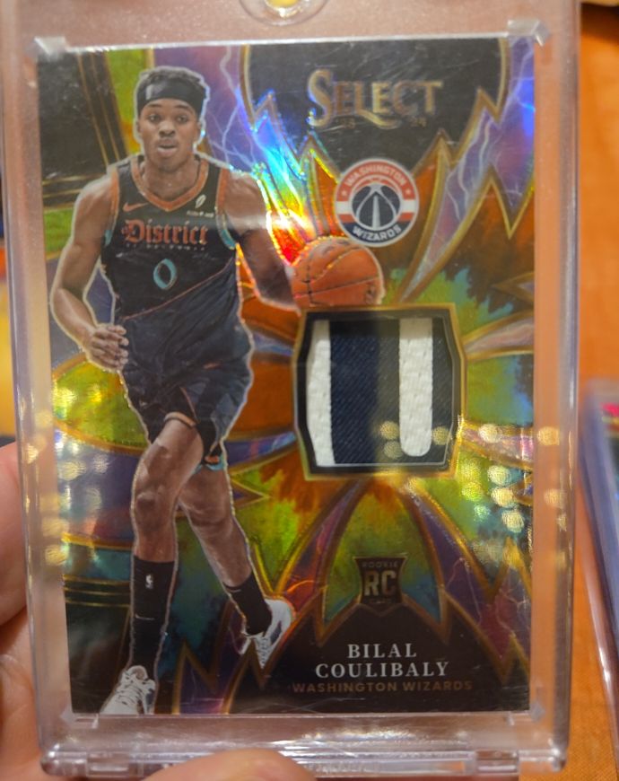 2023-24 Panini Select Sparks #S-BC Bilal Coulibaly — front