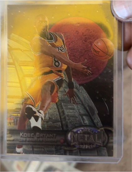 1997-98 Skybox Metal Universe #81 Kobe Bryant — front