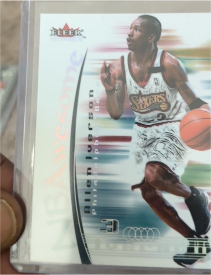 2000-01 Fleer Mystique NBAwesome #8 Allen Iverson — front