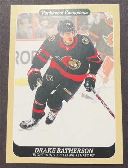 2023-24 Parkhurst Champions #72 Drake Batherson — front