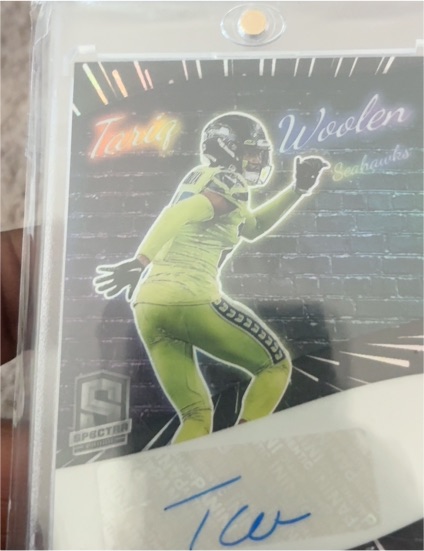 2023 Panini Spectra Colorgraphs #C-TW Tariq Woolen — front