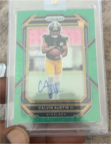 2022 Panini Prizm #338 Calvin Austin III — front