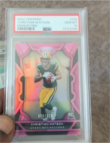 2022 Panini Certified #132 Christian Watson — front