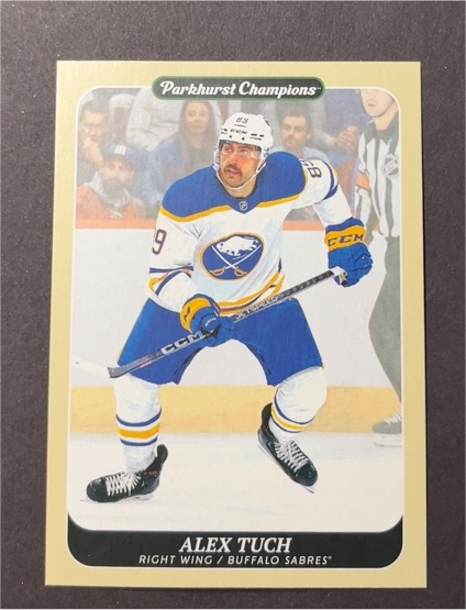 2023-24 Upper Deck Parkhurst Champions #25 Alex Tuch — front