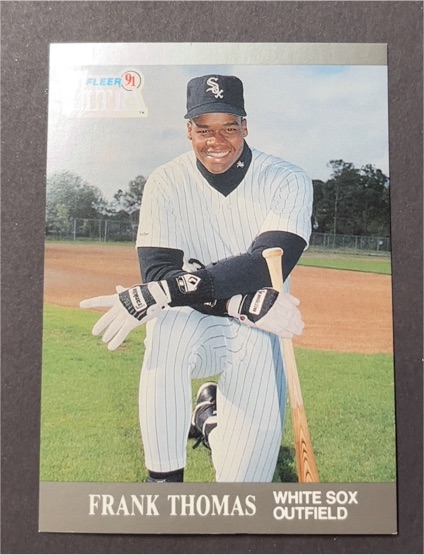 1991 Fleer Ultra #85 Frank Thomas — front