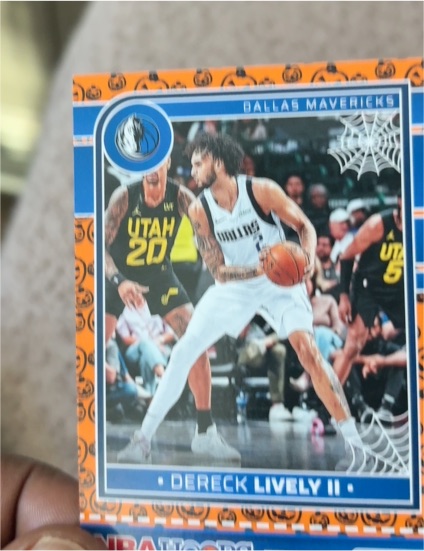 2024-25 Panini Haunted Hoops #75 Dereck Lively II — front