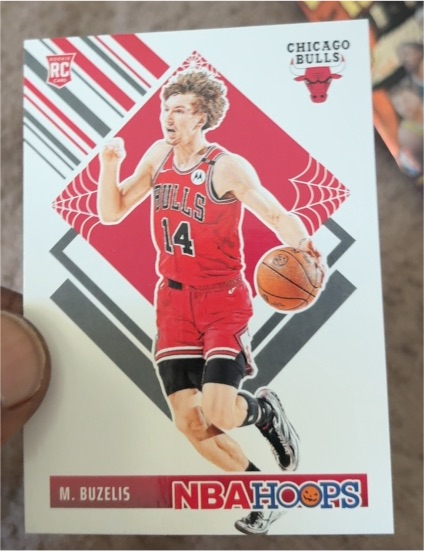 2024-25 Panini Haunted Hoops #299 Matas Buzelis — front