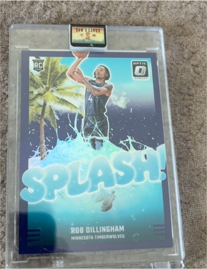 2024-25 Panini Donruss Optic #8 Rob Dillingham Splash! — front