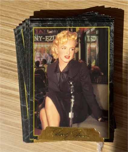 1995 Sports Time Marilyn Monroe Trading Card — front