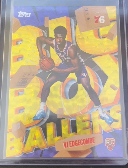 2025-26 Topps Big Box Ballers #BB-3 VJ Edgecombe — front