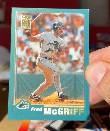 2001 Topps #110 Fred McGriff — front