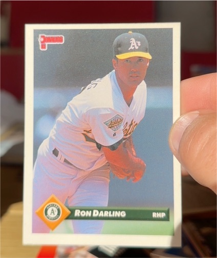 1993 Donruss #700 Ron Darling — front