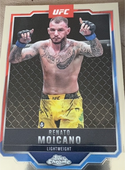 2025 Topps Chrome UFC #174 Renato Moicano — front