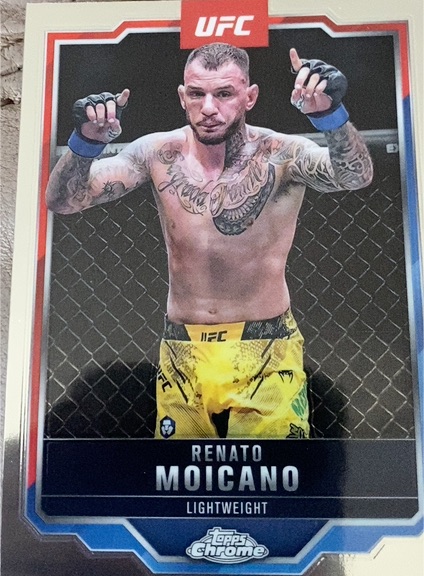 2025 Topps Chrome UFC #174 Renato Moicano — front