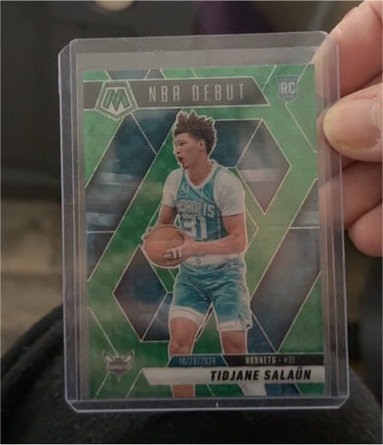 2024-25 Panini Mosaic #268 Tidjane Salaun — front