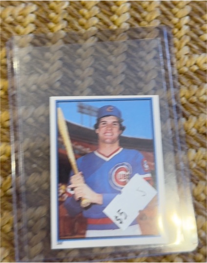 1983 Topps Baseball Sticker #328 Ryne Sandberg — front
