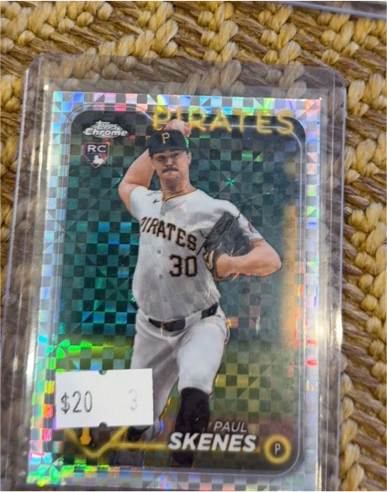 2024 Topps Chrome Update #USC88 Paul Skenes — front