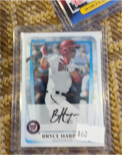 2011 Bowman Prospects #BP1 Bryce Harper — front