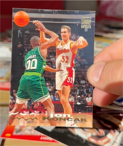 1993-94 Topps Stadium Club #93 Jon Koncak — front
