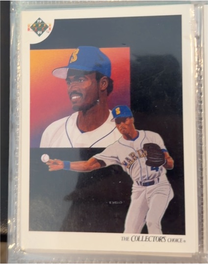 1991 Upper Deck #32 Harold Reynolds Seattle Mariners — front
