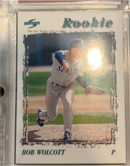 1995 Score #2 Bob Wolcott Rookie — front